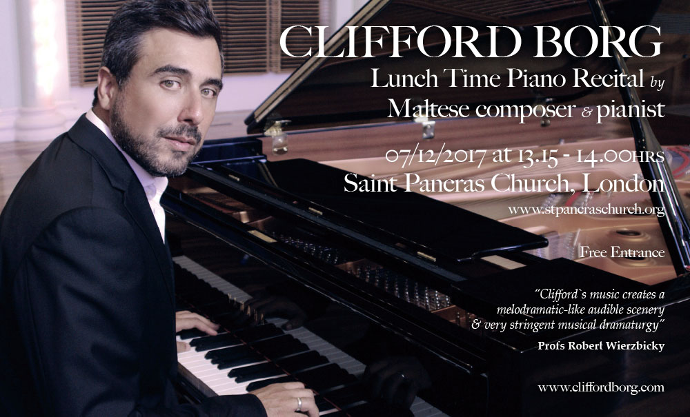 Clifford Borg Piano New Age Music Malta Ludovico Einaudi Yann tierson michael nyman